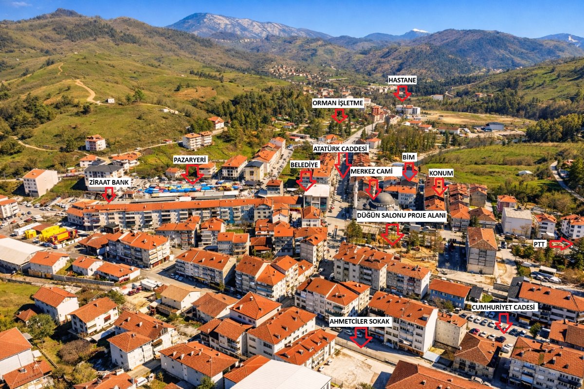 ��RETMENDEN YI�ILCA MERKEZDE SATILIK 102M2 D�KKAN