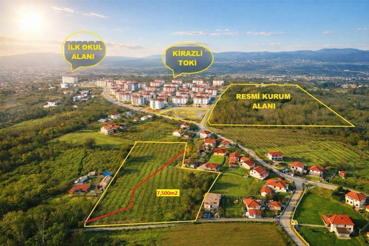 D�ZCE MERKEZ PA�AORMANIN.DA 14,000 M2 ARSA